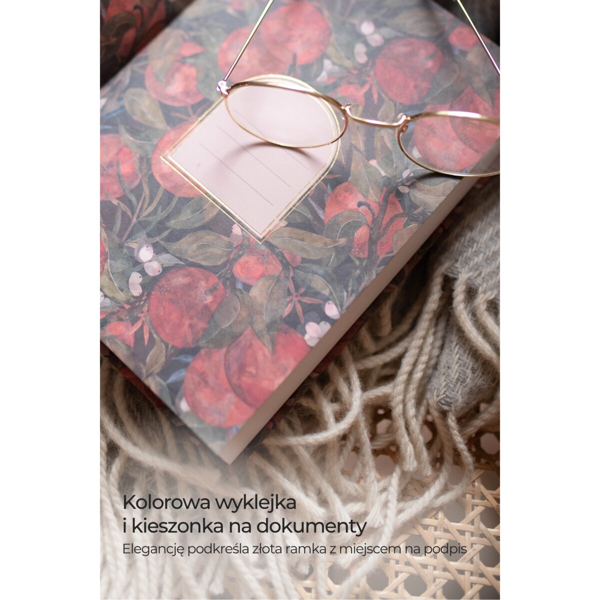 Planner Tygodniowy 2026 na spirali – Tangerine