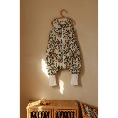 Śpiworek do spania z nogawkami woodland - S