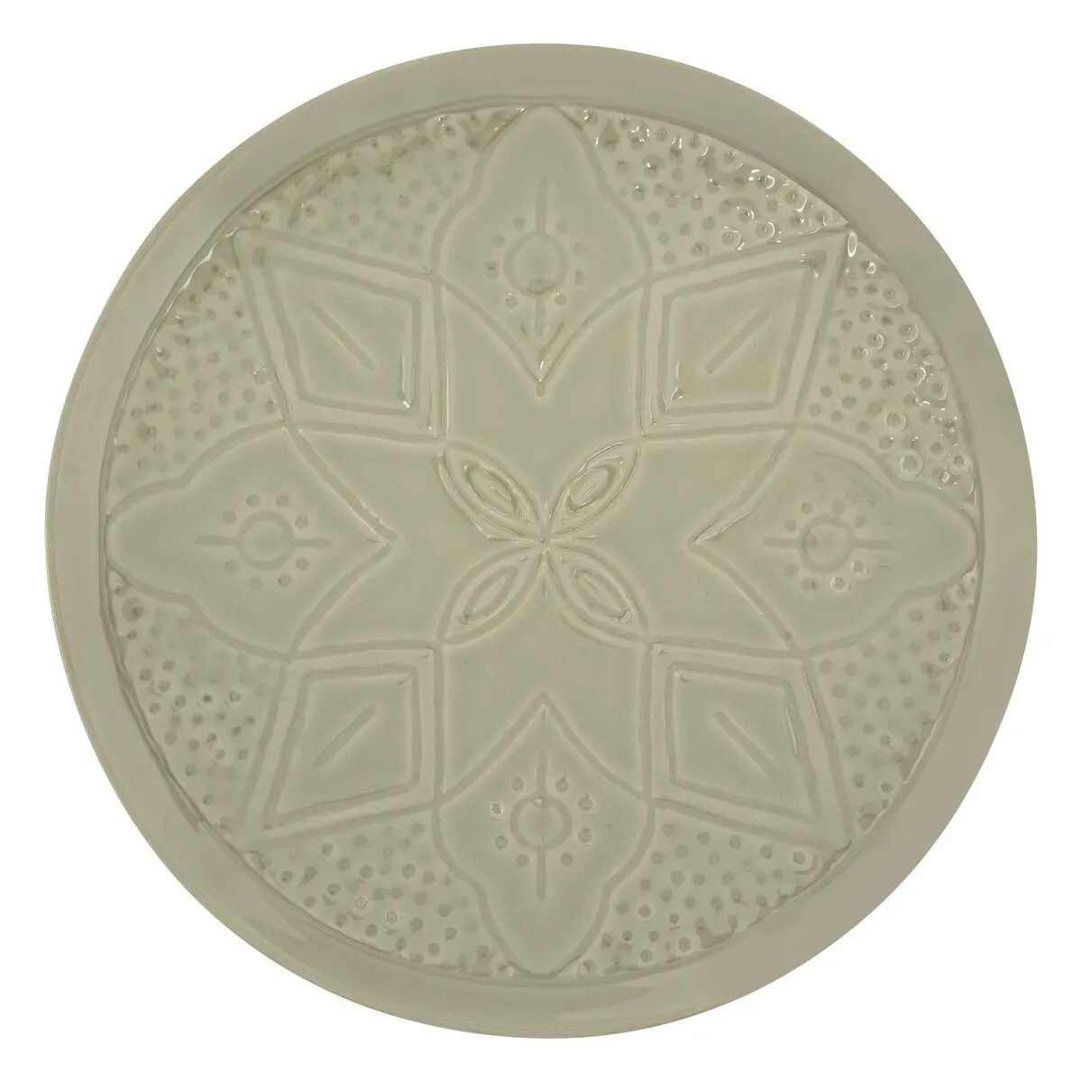 Komplet 6 talerzy obiadowych Sienna zielony 27 cm