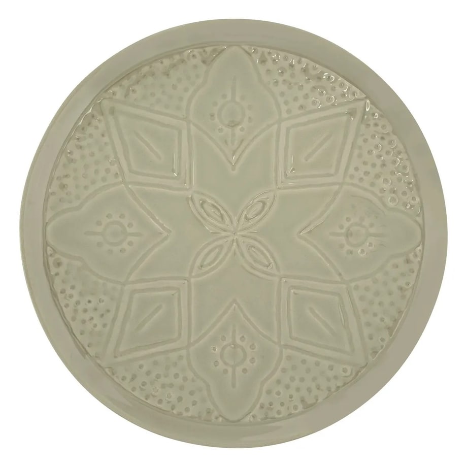 Komplet 6 talerzy obiadowych Sienna zielony 27 cm