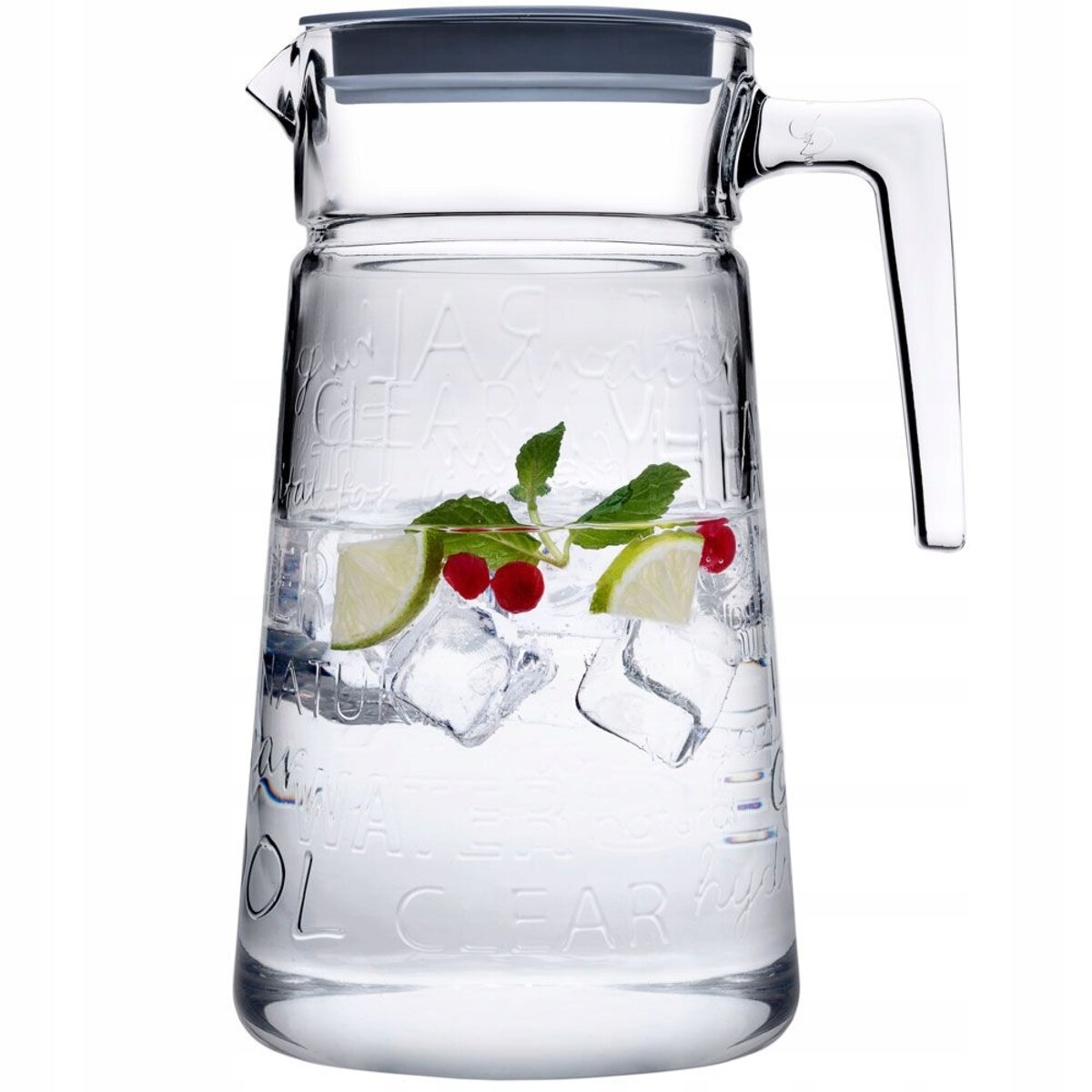 DZBANEK 2 L + 6 SZKLANEK NA NAPOJE WODĘ PASABAHCE soki lemoniadę lato grill