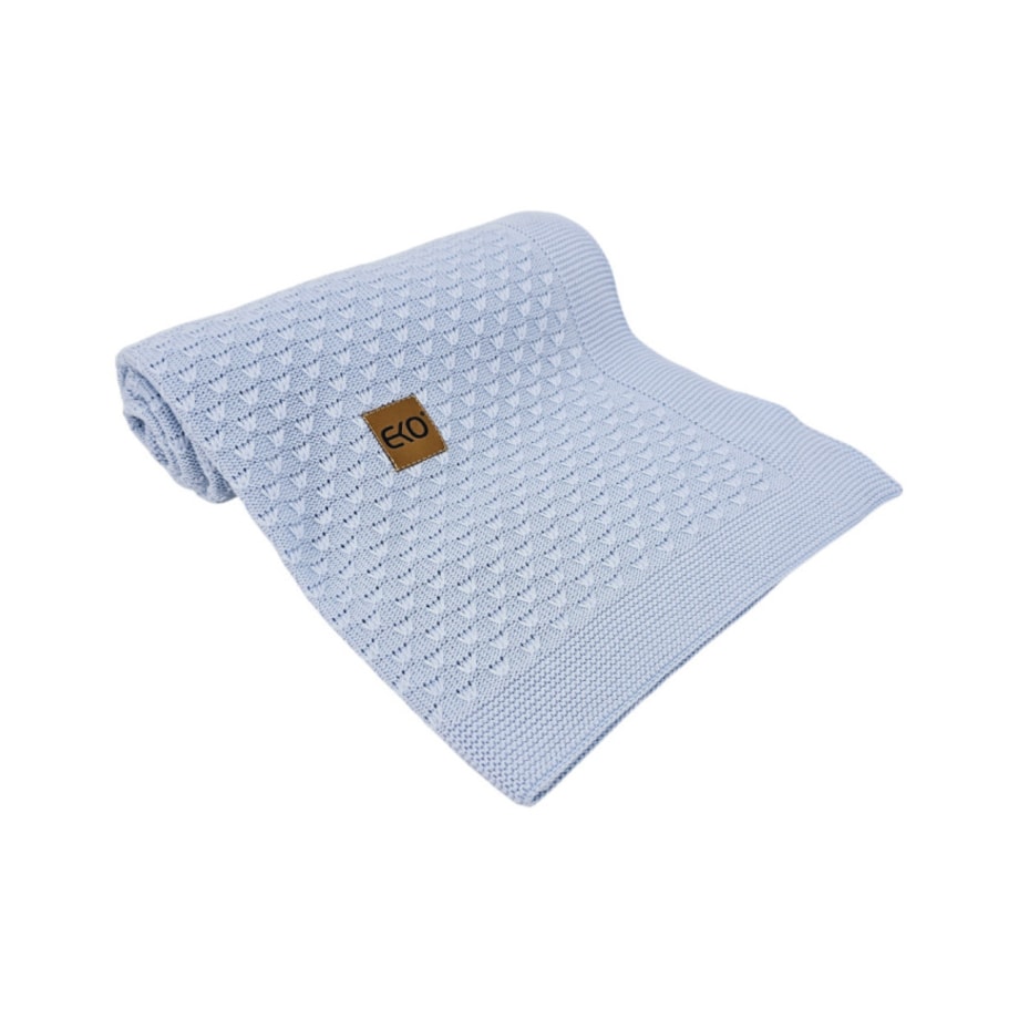 Kocyk bambusowy dla dziecka BŁĘKIT