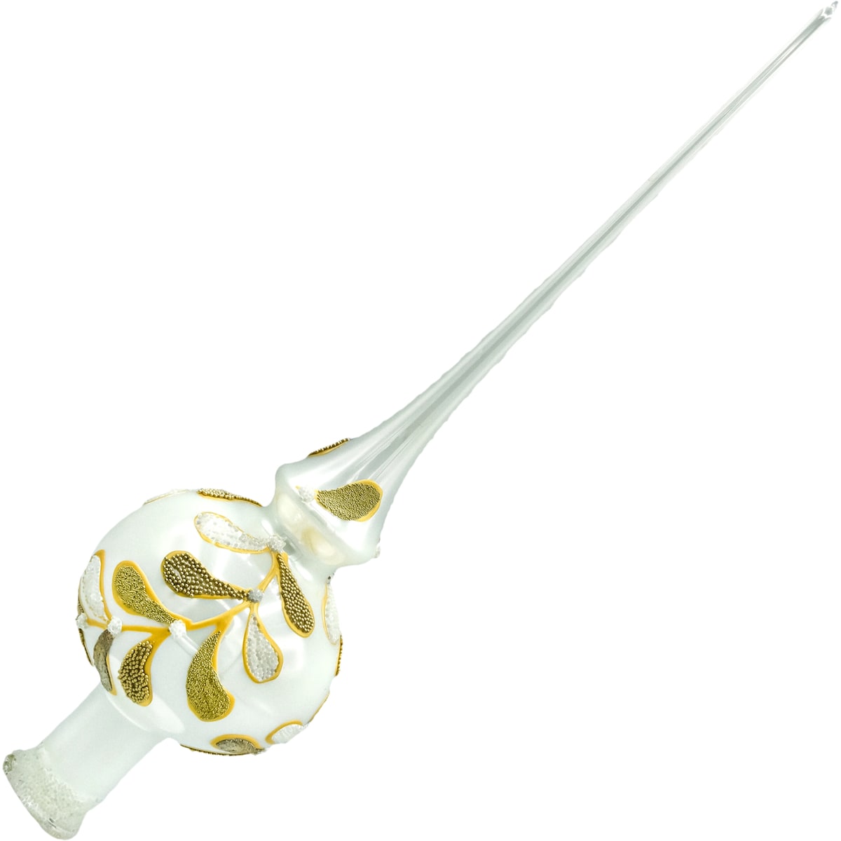 Czubek na choinkę biały: Jemioła