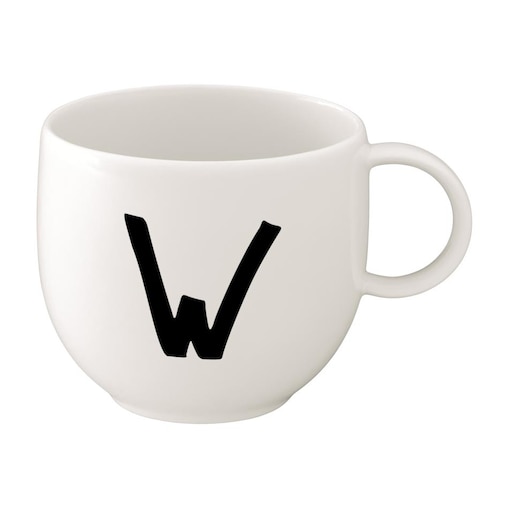Kubek z literą W Letters, Villeroy & Boch