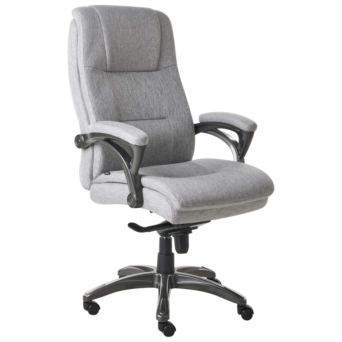 Krzesło dyrektorskie Obrotowy MAGNUS Len Szary