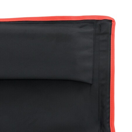 vidaXL Składane krzesła turystyczne, 2 szt., czarne