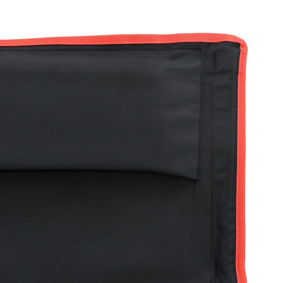 vidaXL Składane krzesła turystyczne, 2 szt., czarne