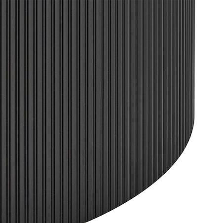 Stół do jadalni SHEHO Czarny 120 cm 120 cm
