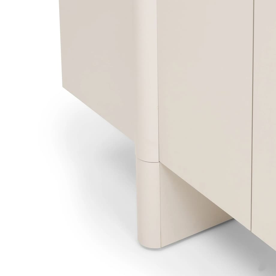 Komoda 4-drzwiowa 86x184x48 cm POPS kaszmirowa