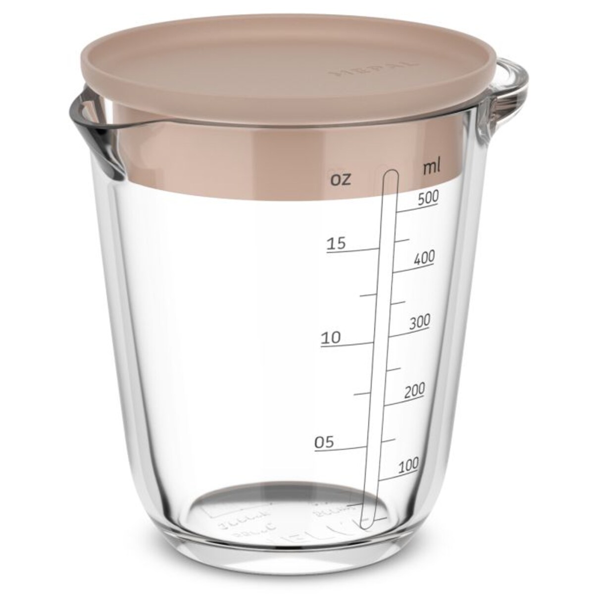 Dzbanek z miarką i pokrywką Chef It 500 ml Chalk 102310531500