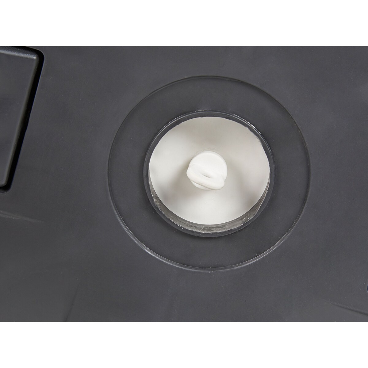 Okrągły stolik/ barek ogrodowy z funkcją chłodzenia 48 cm czarny AISA