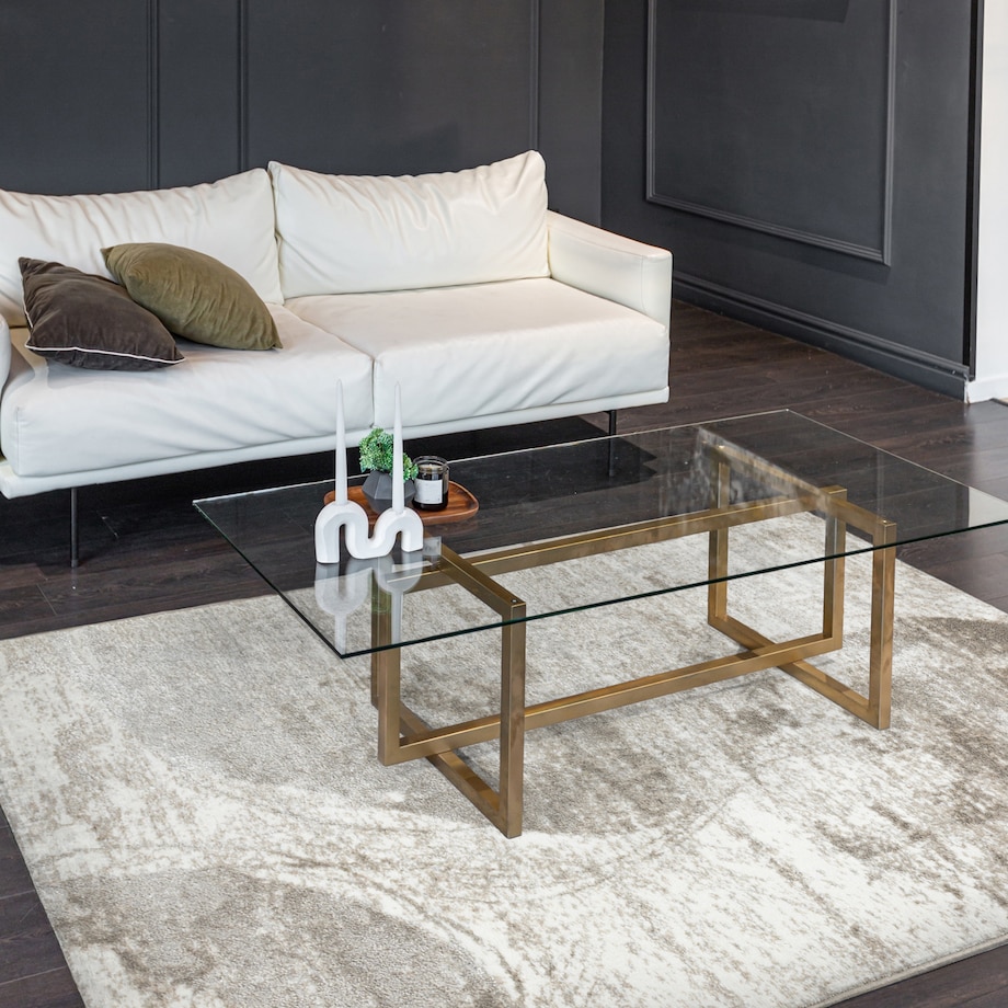 Dywan nowoczesny Milo 120x170 cm abstrakcja beżowy