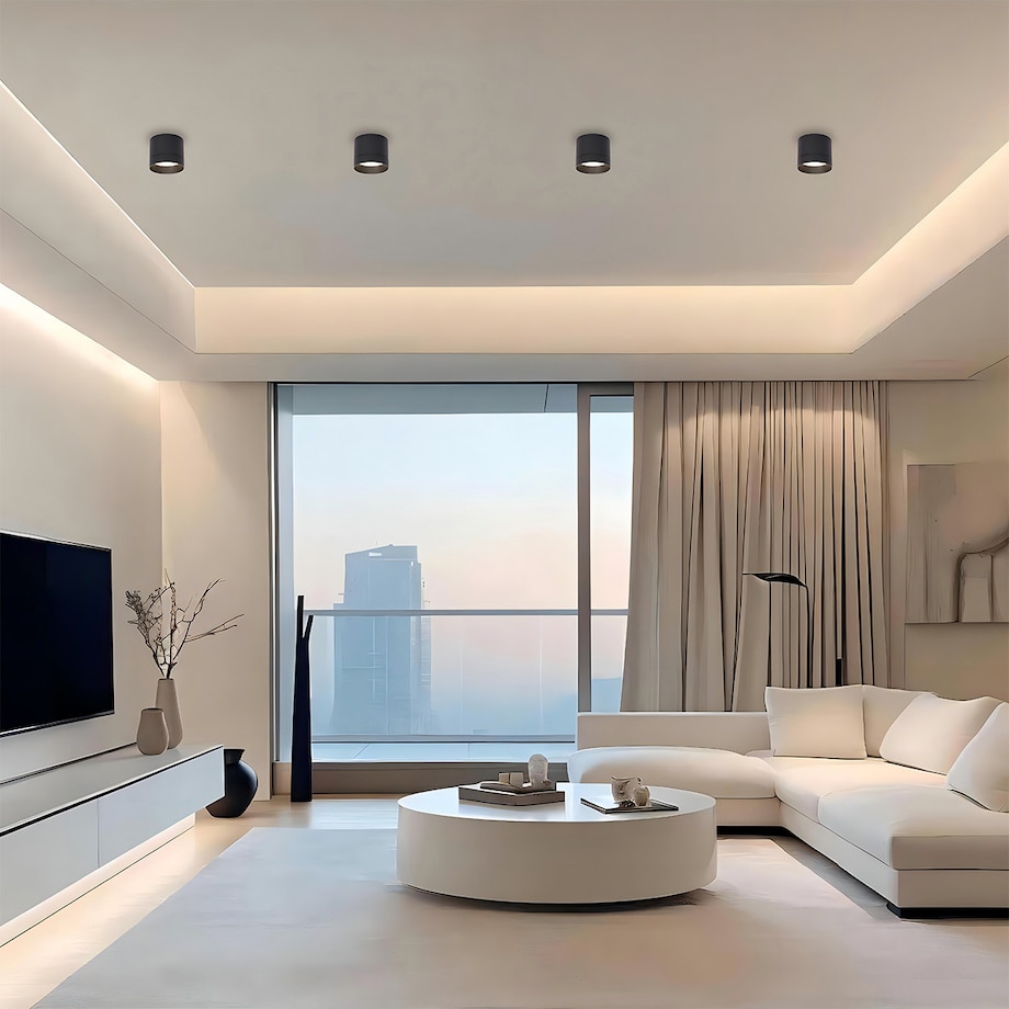 Lampa sufitowa Light Prestige Kendal czarny 1 x GX53 1 szt.