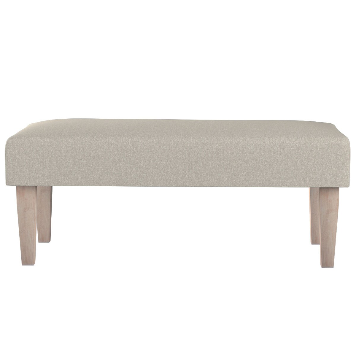 Ławka, beżowy melanż, 100 x 40 x 40 cm, Amsterdam