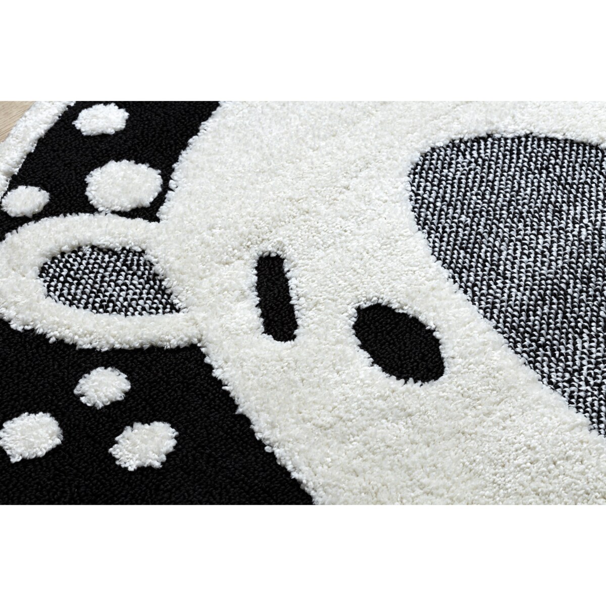 Dywan dziecięcy JOY Koło Teddy miś, dla koło 120 cm