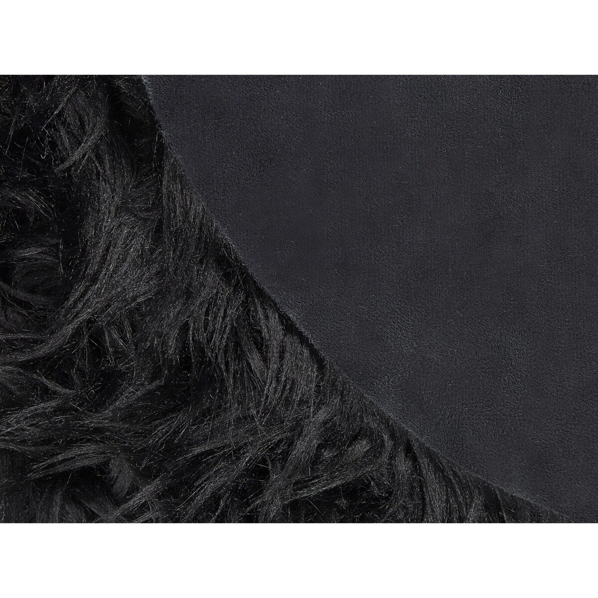 Sztuczna skóra owcza czarna MAMUNGARI