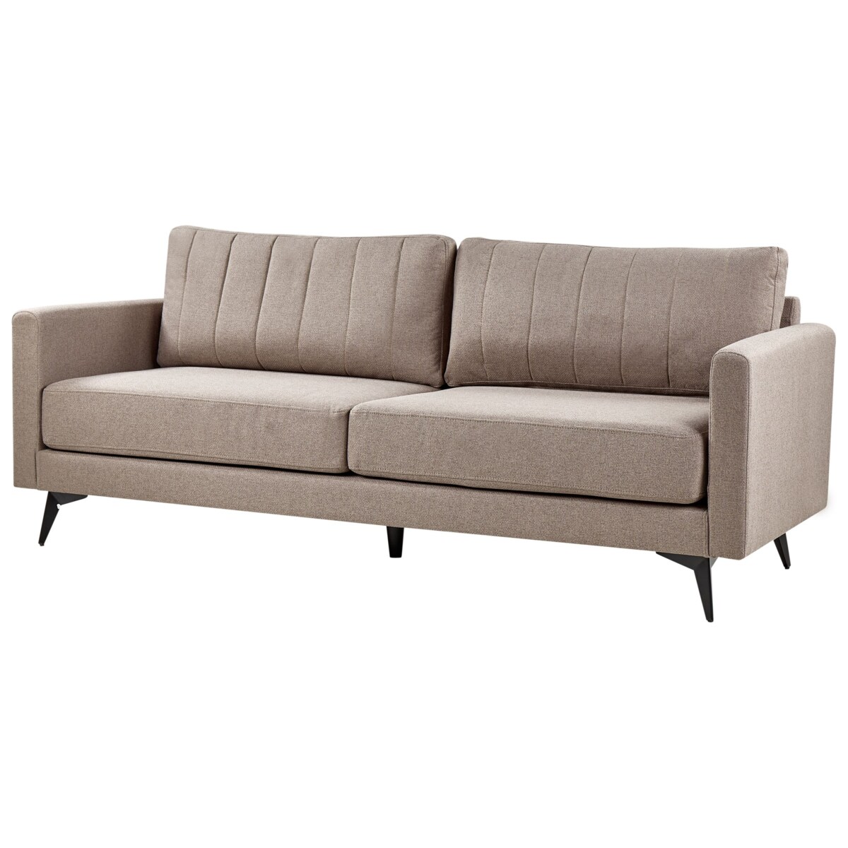 Sofa 3-osobowa jasnobrązowa MALA