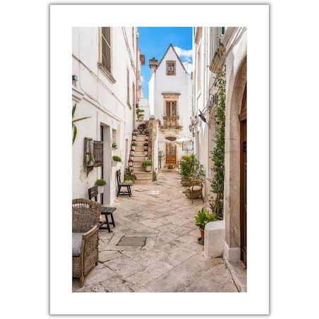 plakat locorotondo apulia 50x70