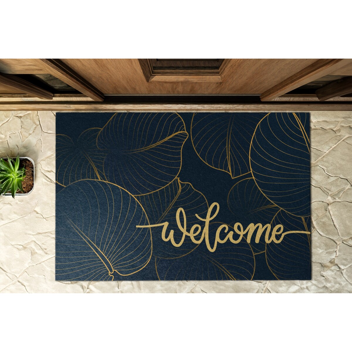 Wycieraczka zewnętrzna XXL Welcome 150x100cm