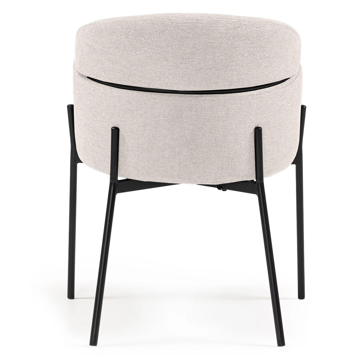 Krzesło z podłokietnikami beżowe Granada, kpl 2 szt.