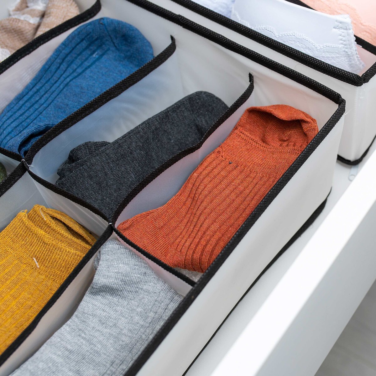 Organizer Do Szuflady Szafy Na Bieliznę Skarpetki Ubrania Wkład Do Szuflady