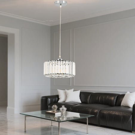 Lampa wisząca Light Prestige Vetro chrom 1 x E27 1 szt.