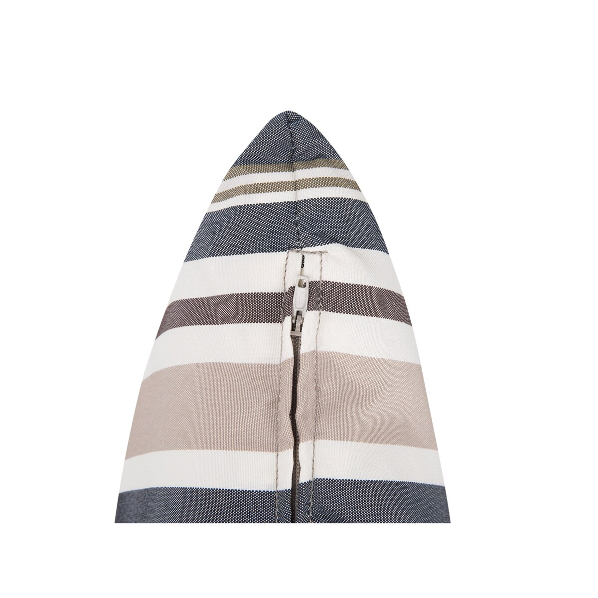 2 poduszki ogrodowe w paski 40 x 70 cm niebiesko-beżowe KASTOS