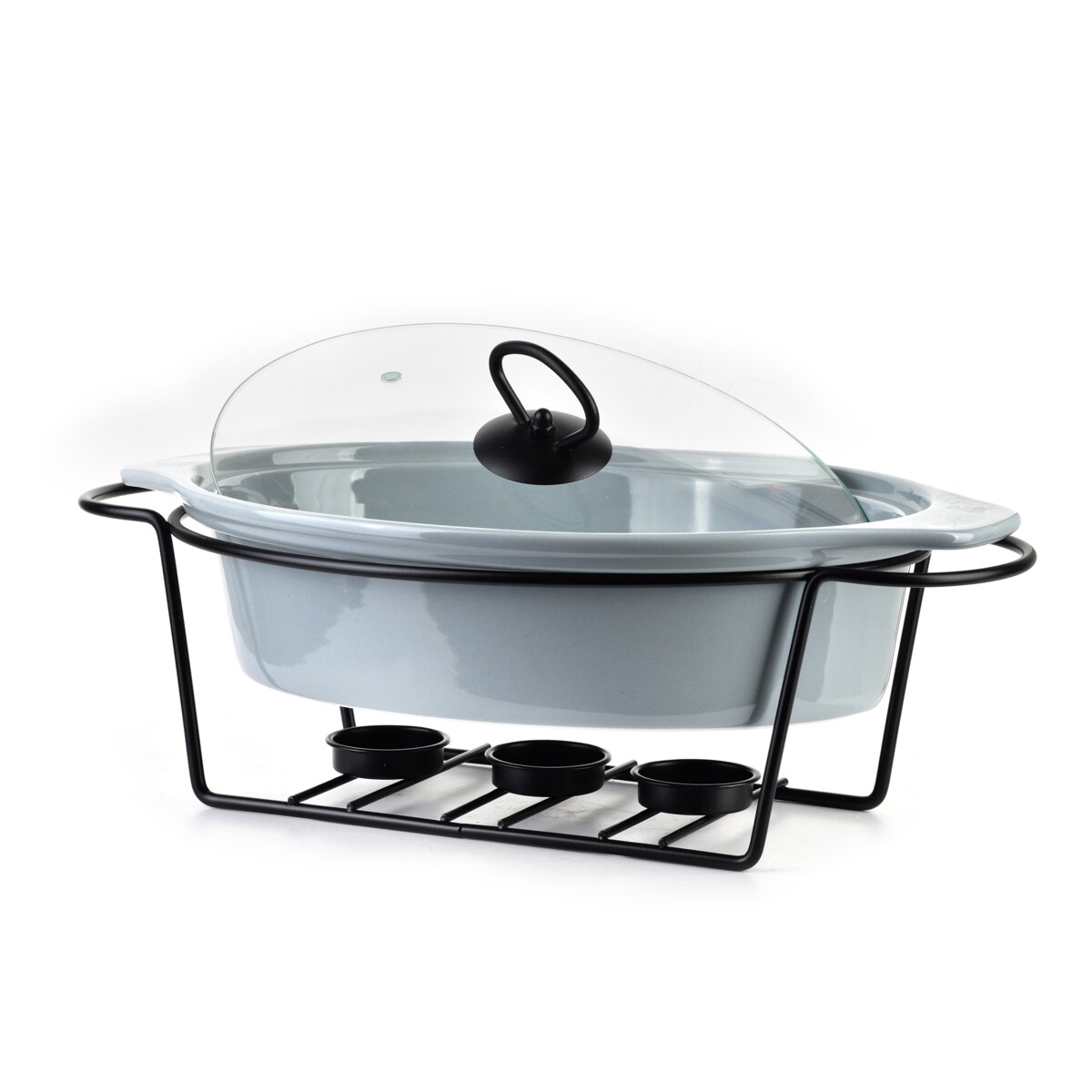 MODERN KITCHEN Naczynie z podgrzewaczem1,6l 33,1x22,2xH7cm