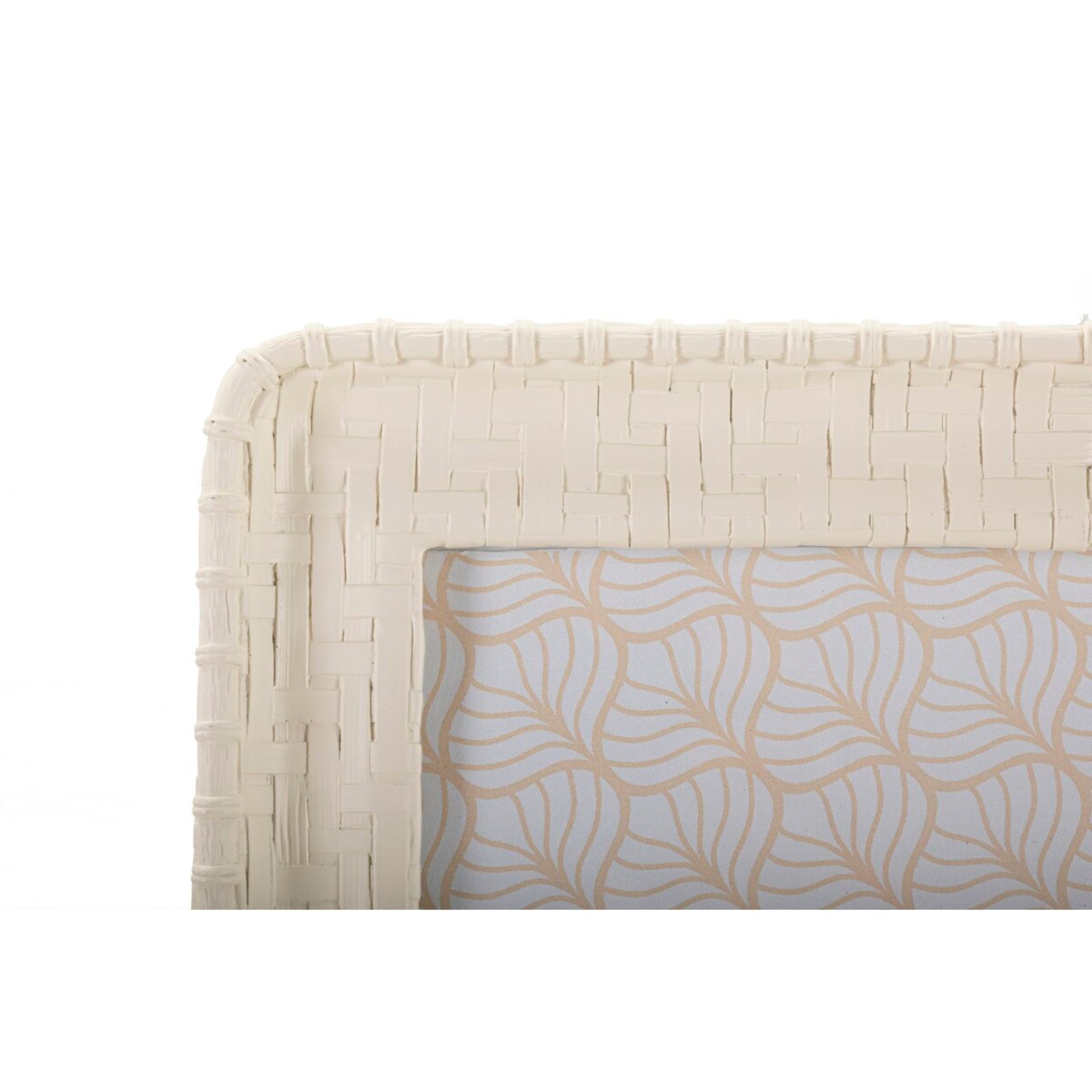 Ramka na zdjęcia Bamboo Style, zdjęcie 20 x 25 cm, kolor kremowy, żywica syntetyczna, rama 26 x 2 x 31 cm, na fotografie i portrety, Mauro Ferretti
