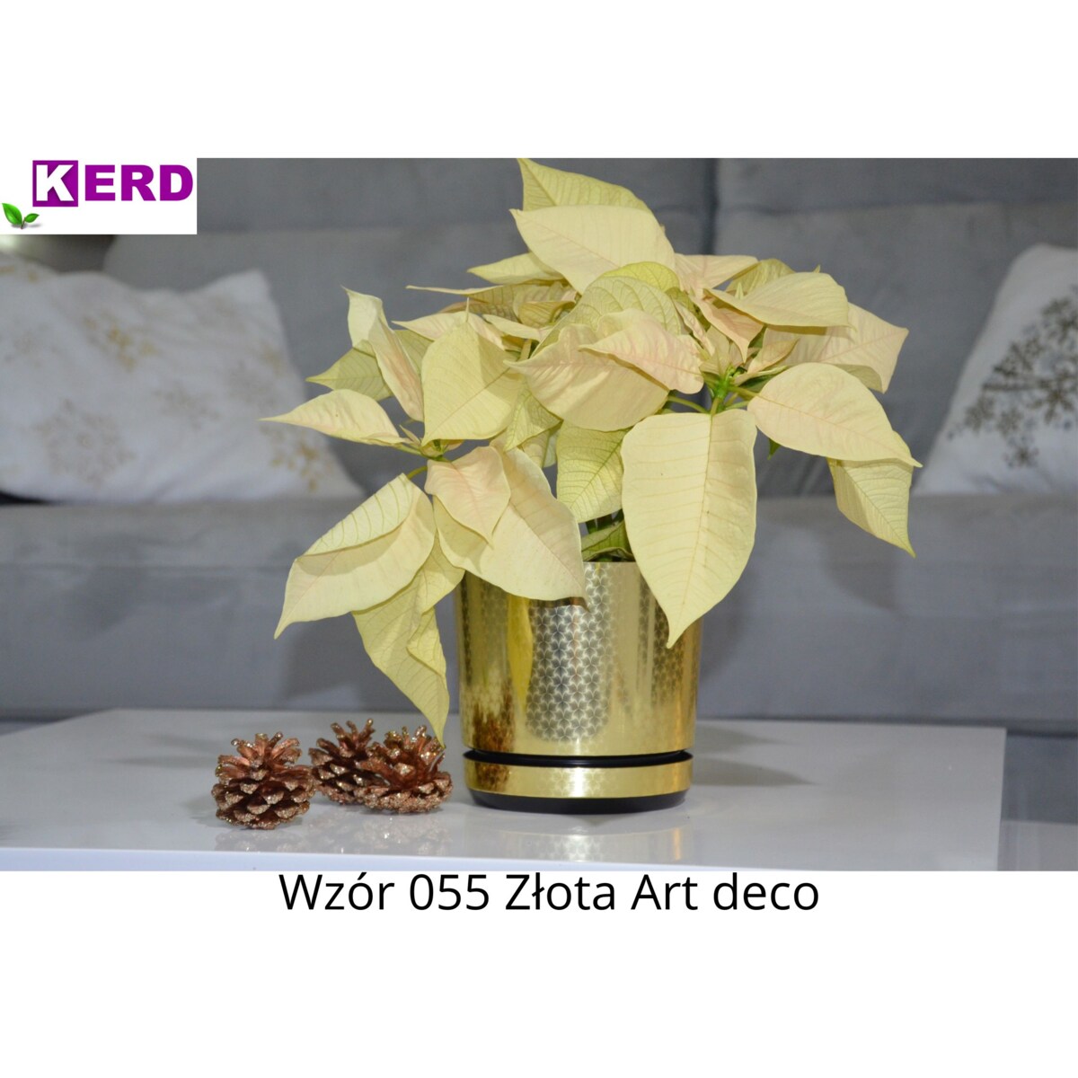 16 cm wzór ZŁOTY ART - DECO piękny elegancki deseń niezwykły wzór glamour ekskluzywna