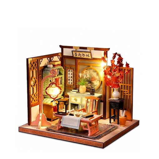 Miniaturowy domek - Mistyczna kaligrafia