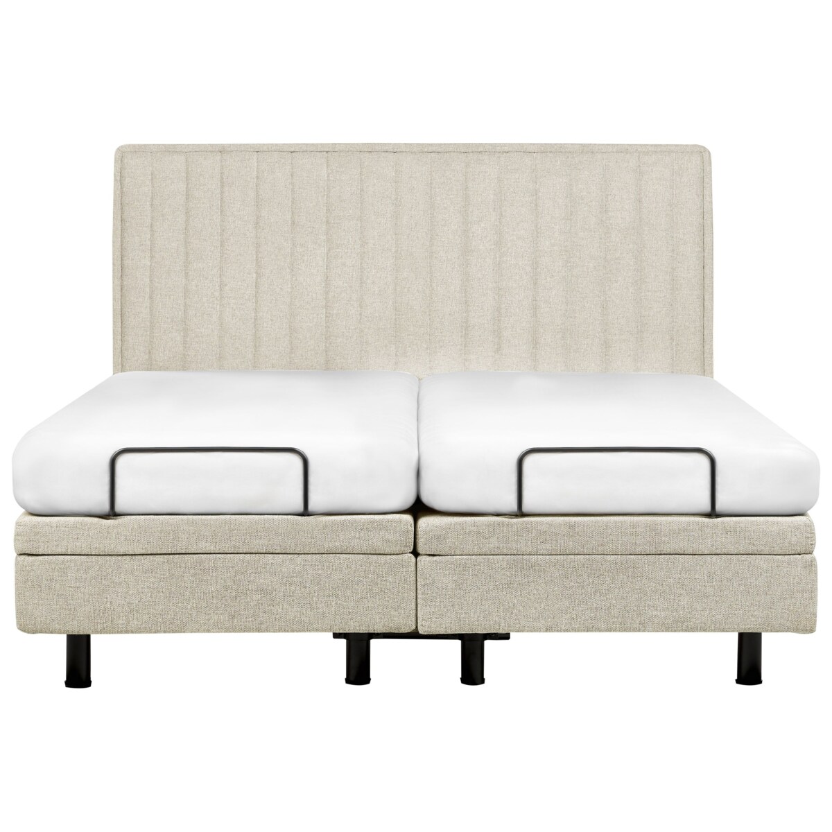 Łóżko regulowane DUKE II 180 x 200 cm Beżowy