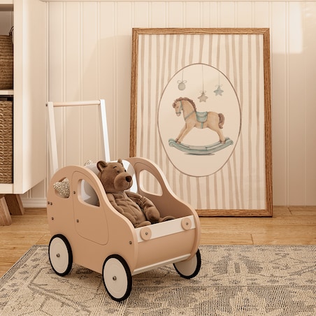 Plakat dla dzieci Konik na biegunach 40x50