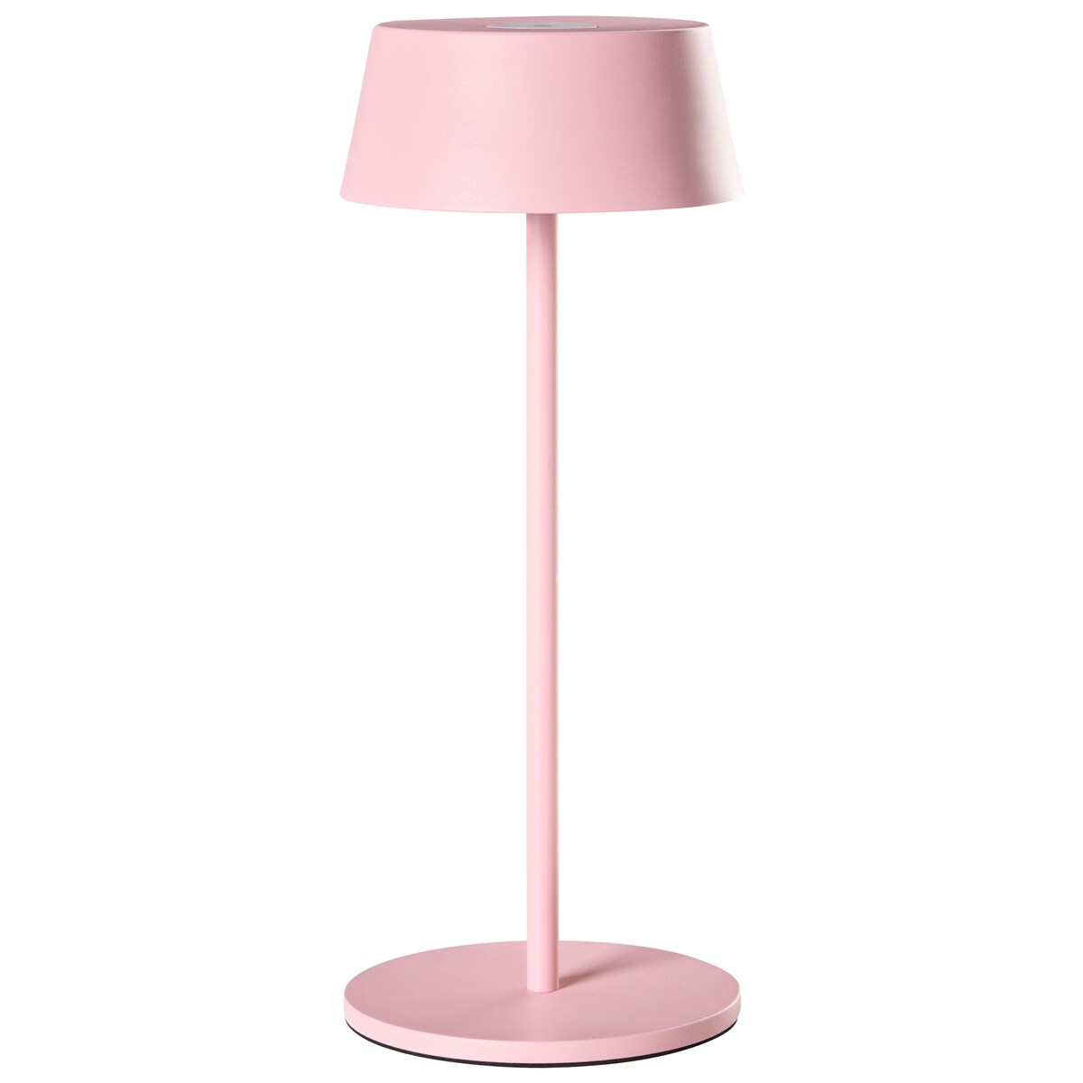 Bezprzewodowa lampa stołowa LED GUDER Ze ściemniaczem Metal Różowy