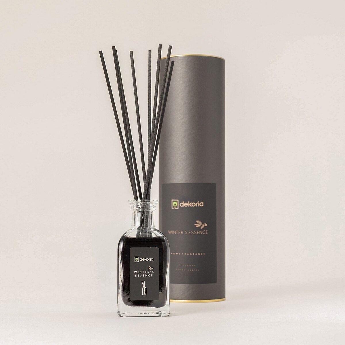 Dyfuzor zapachowy z patyczkami Winter's Essence, 5x5x25 cm