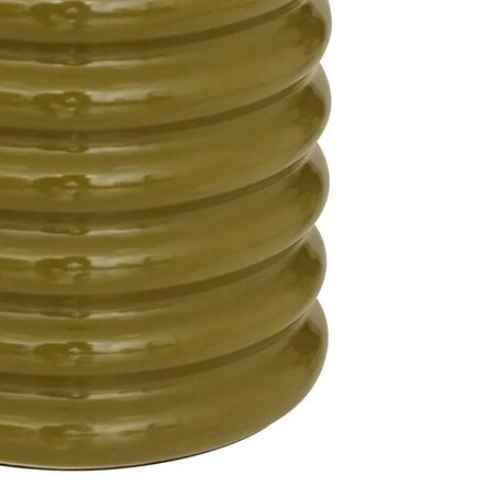 Lampa stojąca, ceramika, khaki, Vinus, 69 cm