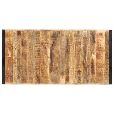 vidaXL Stolik barowy, 180x90x110 cm, lite drewno mango