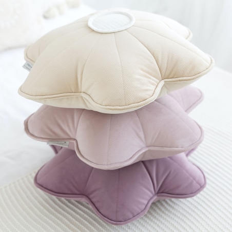 Poduszka ciemnoróżowy kwiat, Velvet Flower