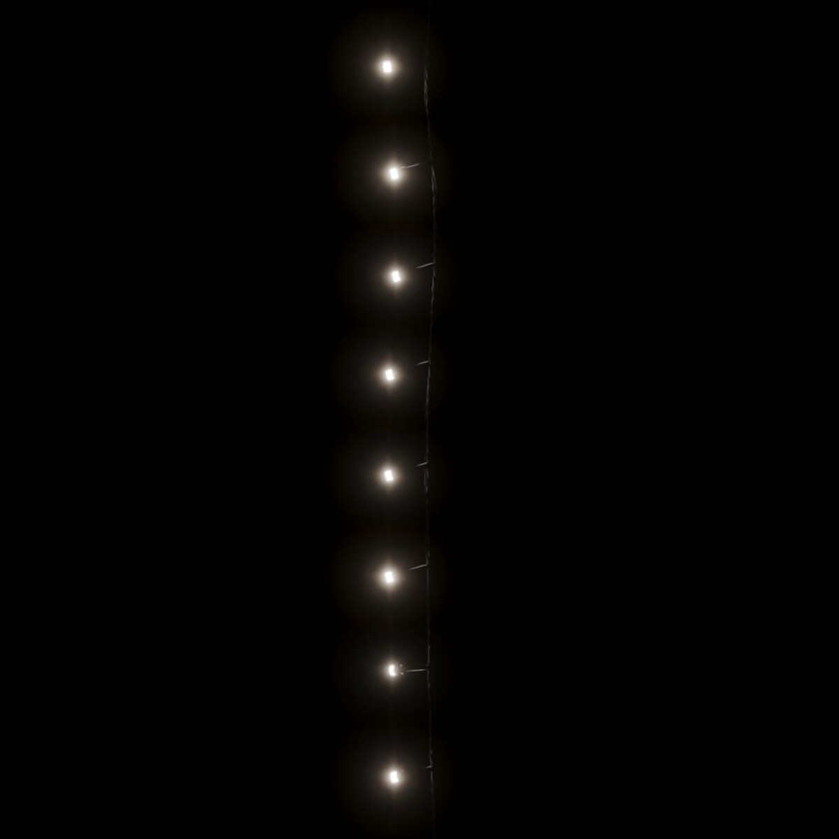 vidaXL Sznur 600 lampek LED, IP44, 60 m, zimne białe światło
