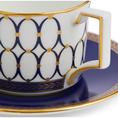 Filiżanka ze spodkiem do kawy Renaissance Gold Wedgwood