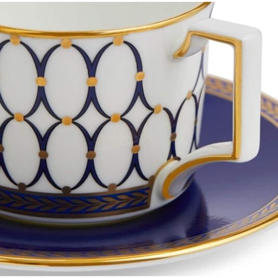 Filiżanka ze spodkiem do kawy Renaissance Gold Wedgwood