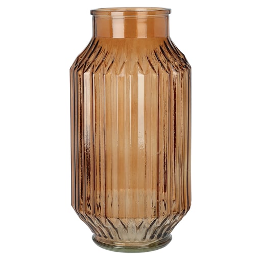 Wazon Szklany Wysoki Cylinder Dekoracyjny Na Kwiaty Ozdobny 23,5 cm