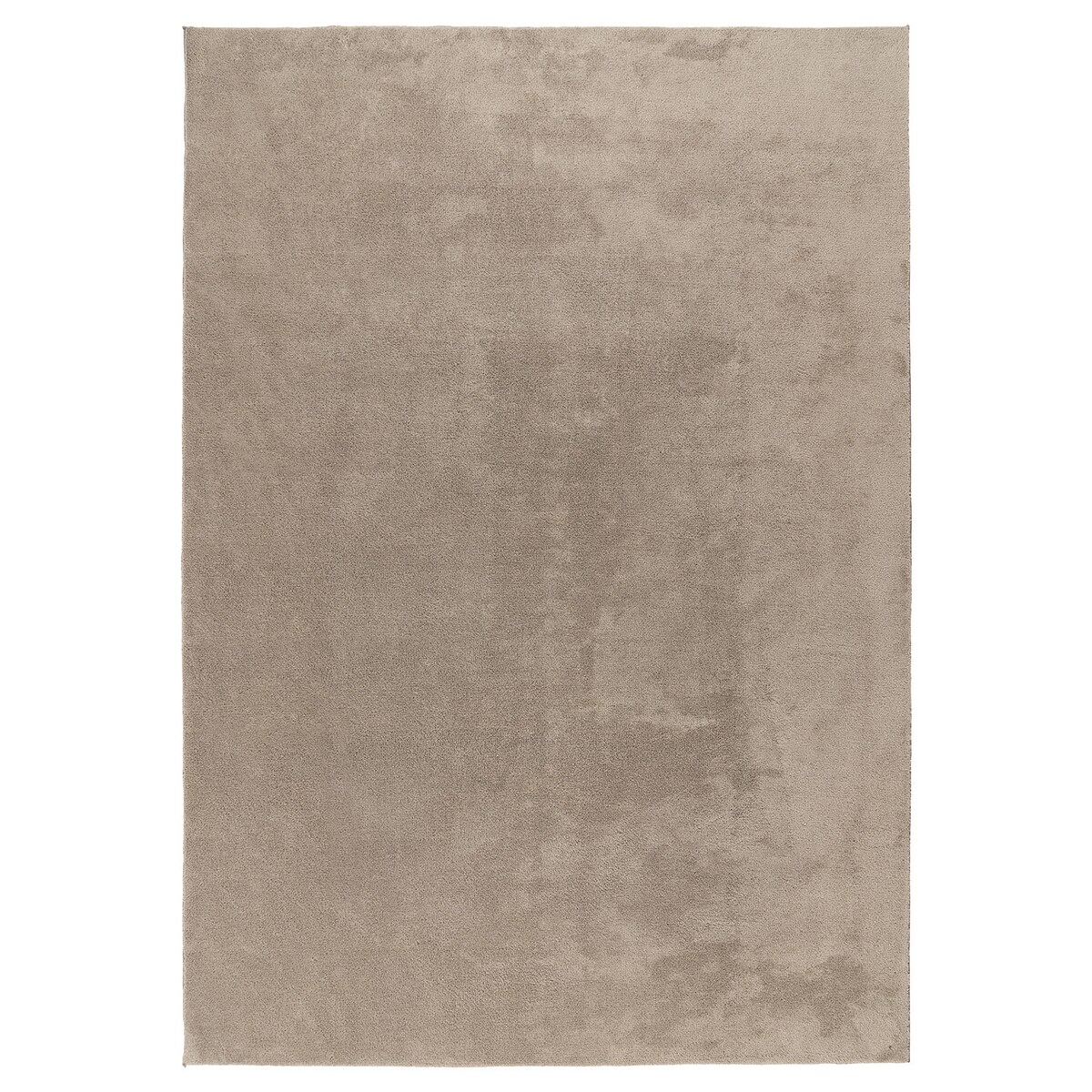 Dywan Jednokolorowy zmywalny antypoślizgowy miękki Calmia Szarobrązowy 160x220