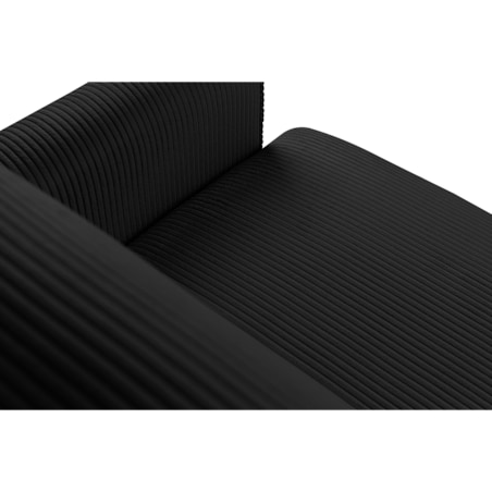 KONSIMO GUSTAVO II Sofa 3-osobowa, kolor czarny