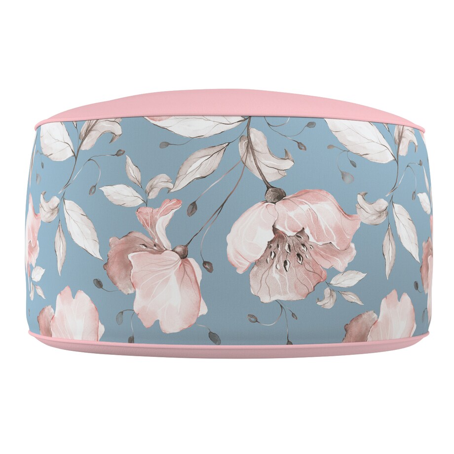 Puf dwukolorowy Coli, niebiesko-różowy, 50x25 cm, Magic Collection