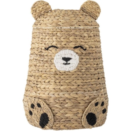 Kosz na zabawki NIEDZWIADEK z pokrywą 57x40 cm