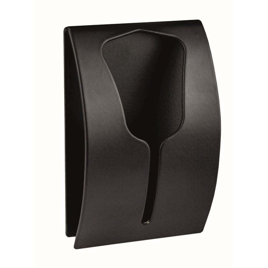 Kleine Wolke Tulip pojedynczy Wieszak ścienny czarny