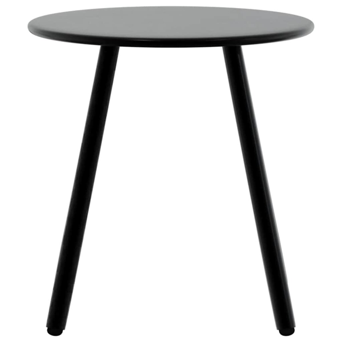 vidaXL Zestaw krzeseł ogrodowych 3 szt. Czarny i jasnoszary polirattan