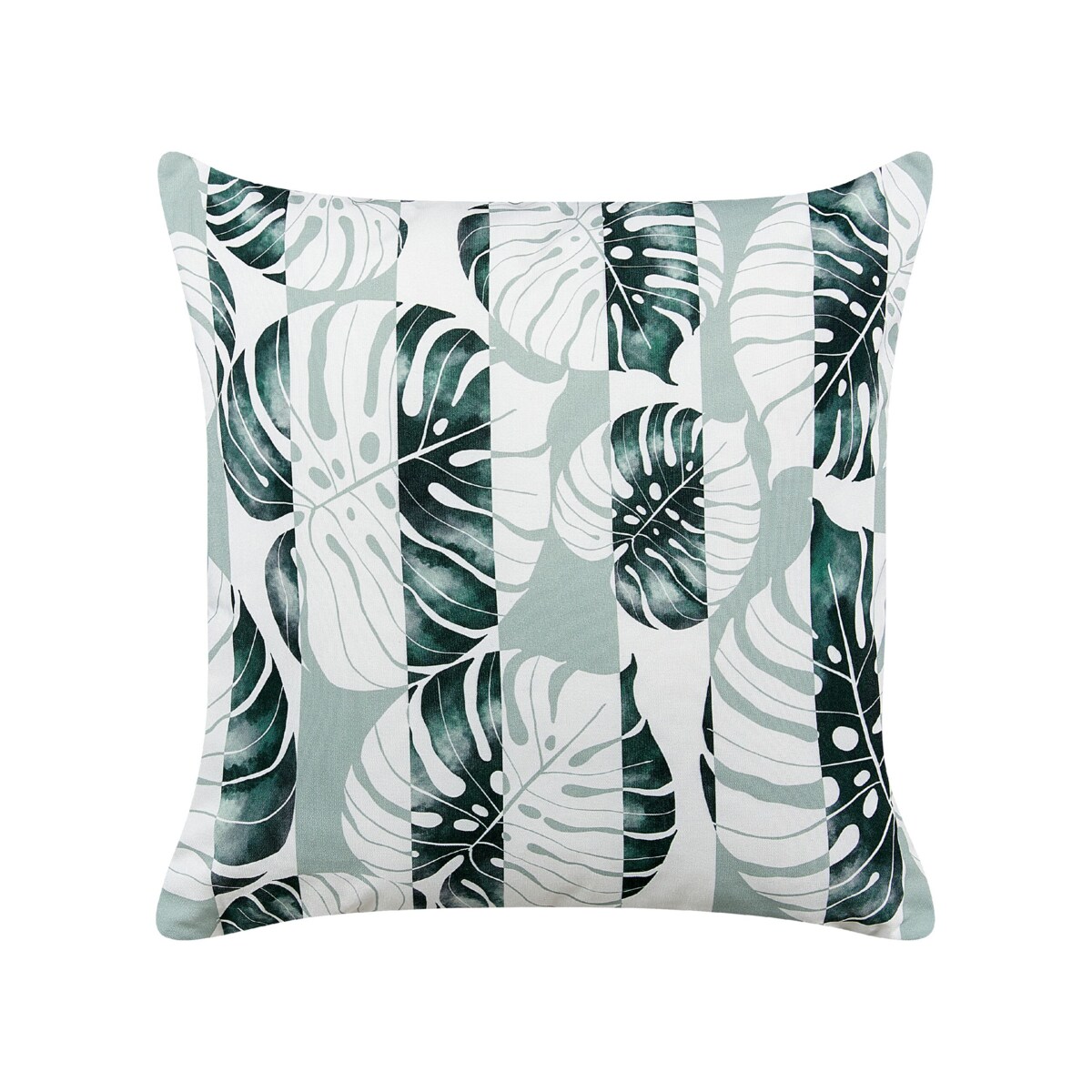 2 poduszki ogrodowe w liście 45 x 45 cm zielone TERMINI