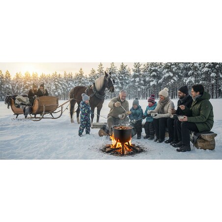 Kociołek żeliwny 11L Berdsen BD-482 garnek myśliwski pieczonki na ognisko grill + przepisy